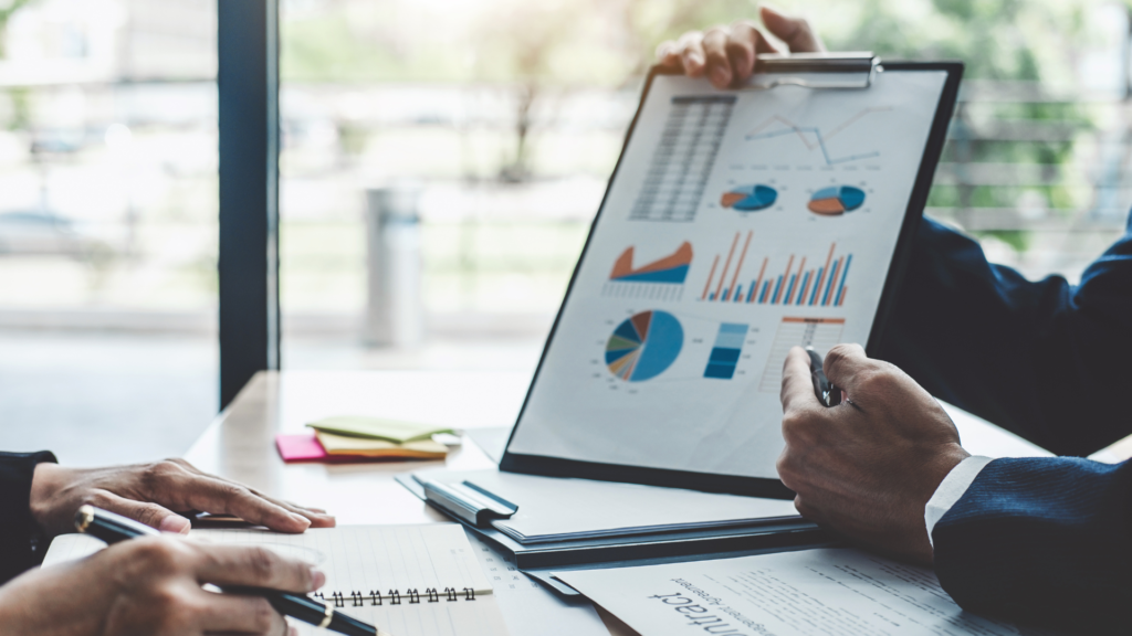 Blue And Yellow Modern Business Consulting Presentation